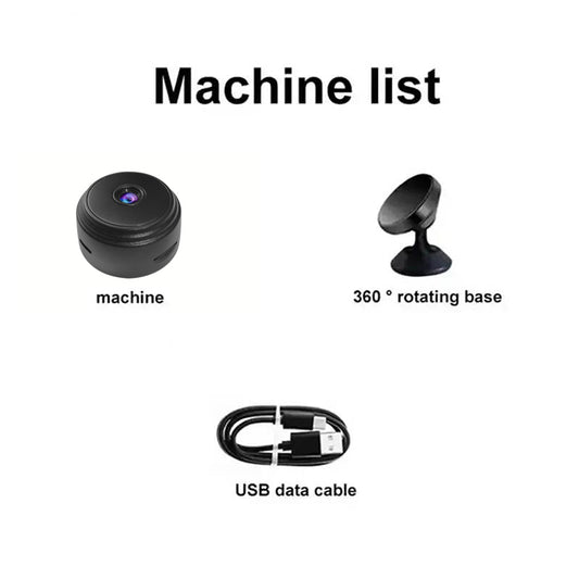 A9 WiFi Mini Camera Wireless Video Recorder Voice Recorder Security Monitoring Camera Smart Home