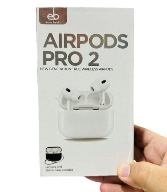 Echo Beat Airpods Pro 02 | Best Quality Airpods Pro 02 – Echo Beat Airpods – White Color