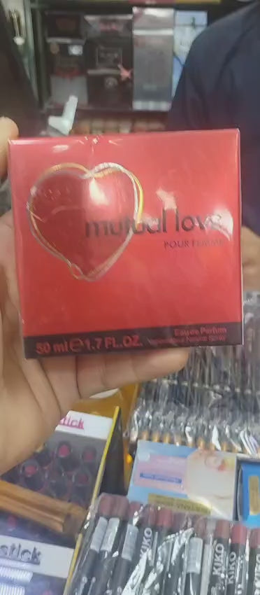 Mutual Love Perfume For Women Heart Shape Perfume Decorating Perfume 50 ml